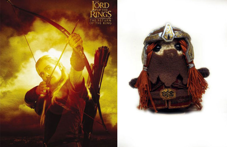 Legolas e Gimli qqq